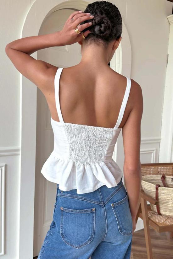  에머슨 프라이 블라우스 주르 페플럼 탑 2 - EMERSON FRY