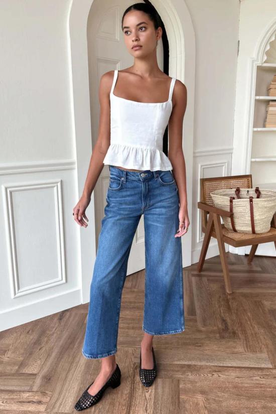  에머슨 프라이 블라우스 주르 페플럼 탑 2 - EMERSON FRY