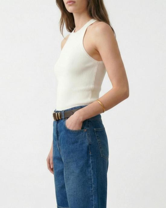 26SS 바네사브루노 민소매 티셔츠 3HVC04 V15870 ECRU Beige - VANESSA BRUNO