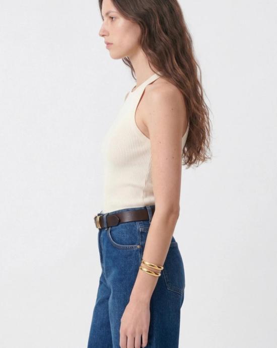 26SS 바네사브루노 민소매 티셔츠 3HVC04 V15870 ECRU Beige - VANESSA BRUNO