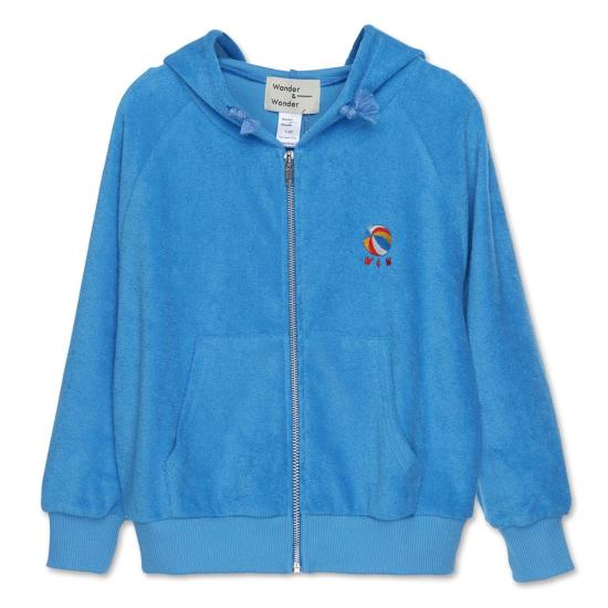  [키즈] Wander & Wonder 풀오버 키즈 원더 앤 원더 지퍼 후드티 스카이