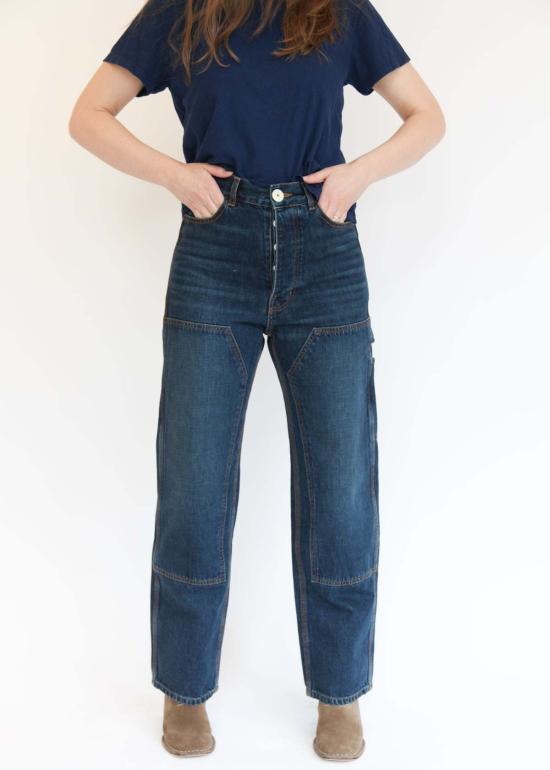  제시 캄 데님 팬츠 Jesse Kamm 패치프런트 핸디 팬츠 - JESSE KAMM