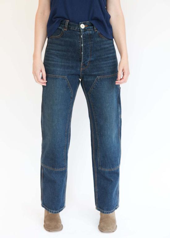  제시 캄 데님 팬츠 Jesse Kamm 패치프런트 핸디 팬츠 - JESSE KAMM