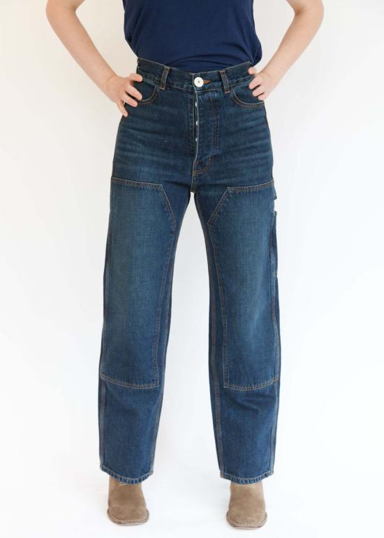  제시 캄 데님 팬츠 Jesse Kamm 패치프런트 핸디 팬츠 - JESSE KAMM