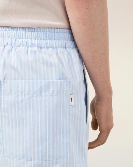 26SS 아미 숏팬츠 USO806CO0219 4844 Bleu cachemire blanc - AMI