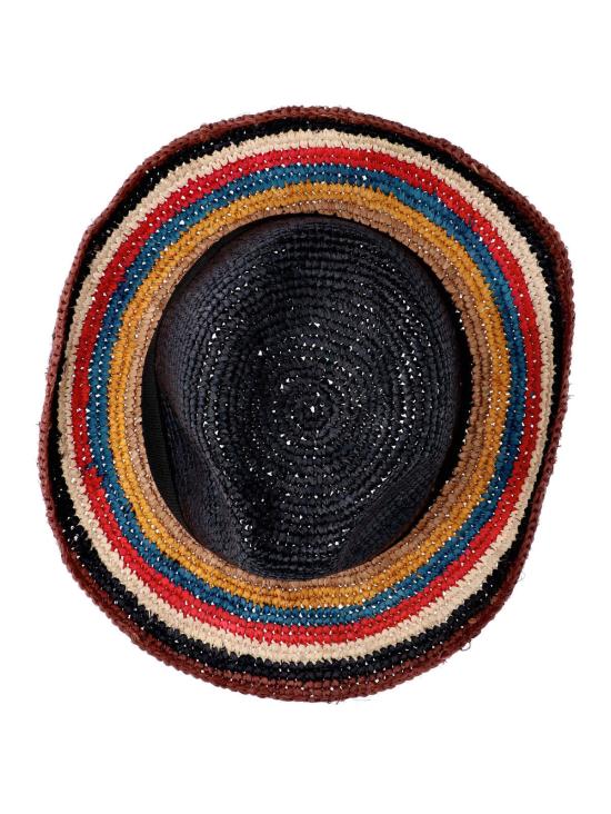  폴 스미스 버킷햇 시그니처 스트라이프 트릴비 햇 멀티컬러 - PAUL SMITH