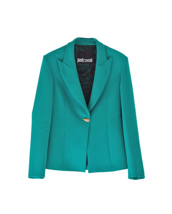  저스트까발리 수트 자켓 77PAQ702 N0373 cadmium green 180 VERDE