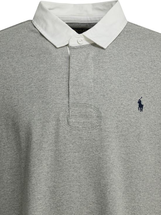 26SS 폴로 랄프로렌 폴로 티셔츠 710717115024ANDOVER HEATHER C7927 Grey - POLO RALPH LAUREN
