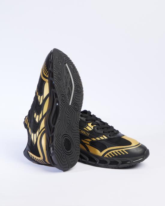  저스트까발리 스니커즈 77QA3SQ2 ZPA70 899 black NERO MULTI - JUST CAVALLI