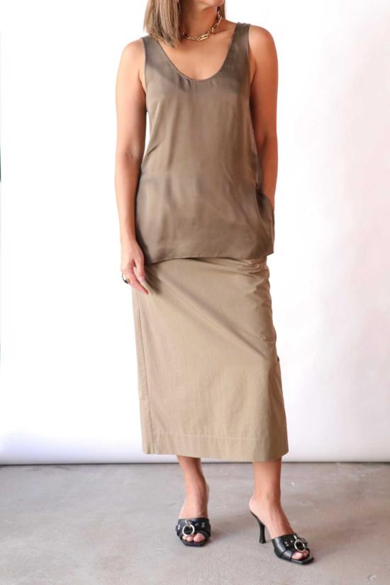  고셰르 미디 스커트 스트레이트 스커트 - GAUCHERE