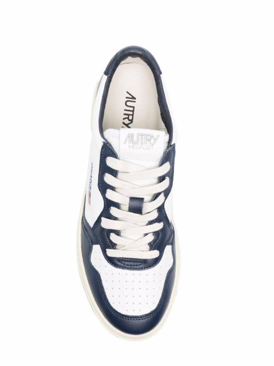 26SS 오트리 메달리스트 로우 스니커즈 AULM WB04WHT BLUE - AUTRY