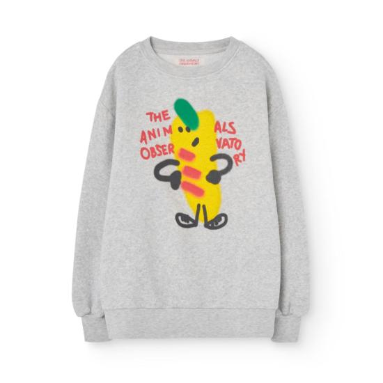  [키즈] 더 애니멀스 옵저버토리 풀오버 어린이용 동물 관측소 곰 스웨트셔츠 (헤더 그레이)