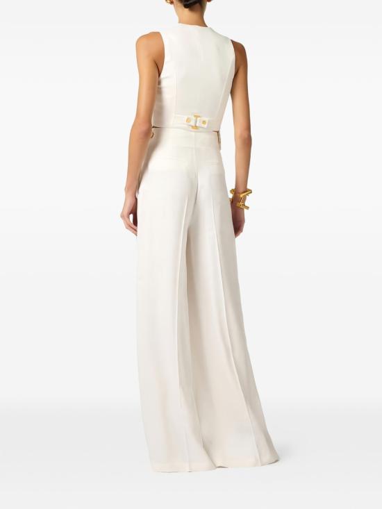 26SS 엘리자베타프랜치 베스트 GL00862E2 360 White - ELISABETTA FRANCHI