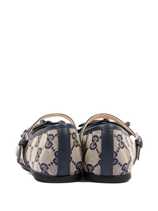 26SS [키즈] 구찌 레이스업 슈즈 856590 HWK204041 Blue - GUCCI