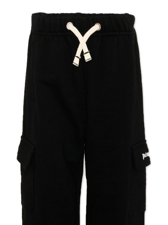 26SS [키즈] 팜앤젤스 트레이닝/조거 팬츠 PBCH016S26FLE001 110 Black - PALM ANGELS