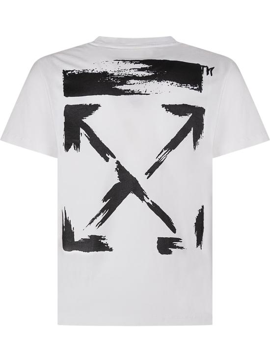 26SS [키즈] 오프화이트 티셔츠 44BAA002S26J006100 WHITE White - OFF WHITE