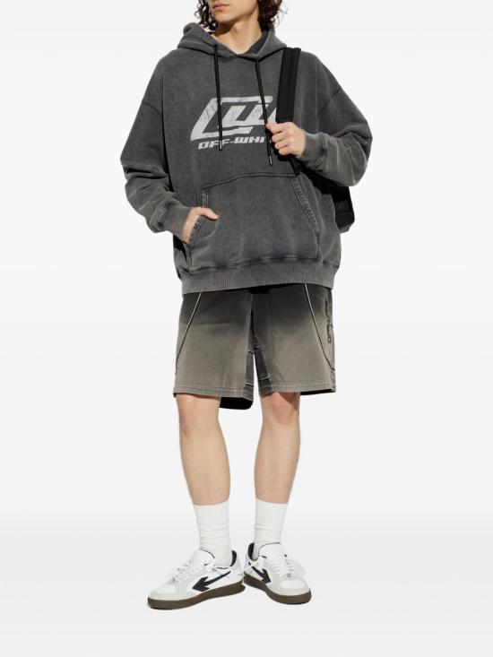 26SS 오프화이트 숏팬츠 44MCL004S26F001001 BLACK Black - OFF WHITE