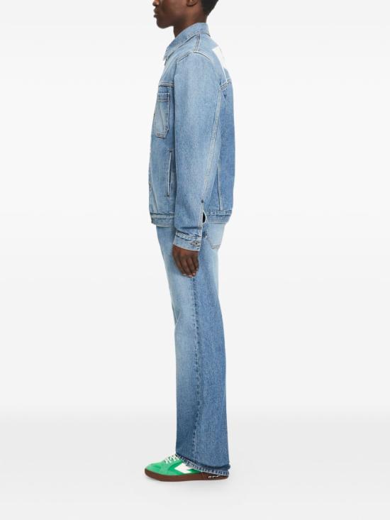 26SS 오프화이트 데님 자켓 44MYE09QS26D002400 LMB Clear Blue - OFF WHITE