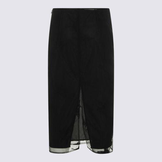  블루마린 미디 스커트 - BLUMARINE