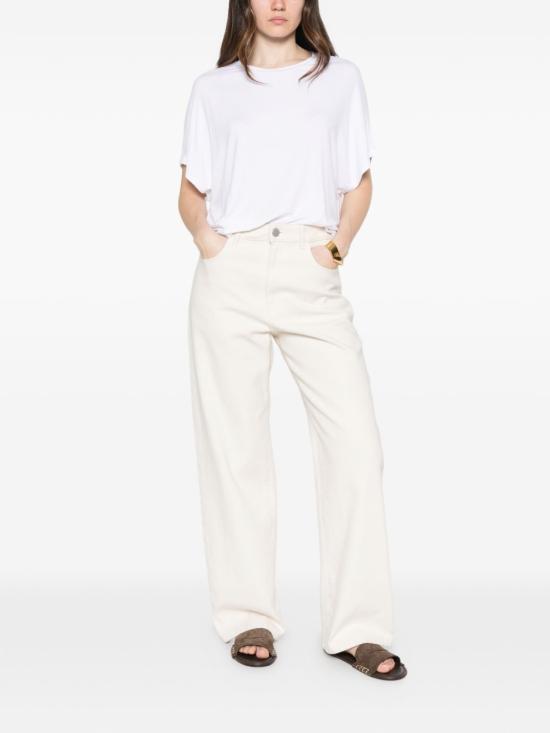 26SS 마제스틱필라쳐 스웨터 E26M001FT1105 White - MAJESTIC FILATURES