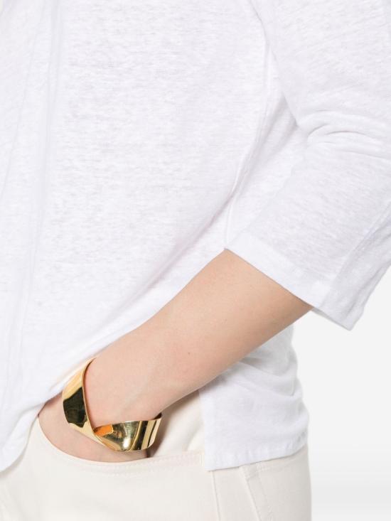 26SS 마제스틱필라쳐 스웨터 E26M011FTS598 001 White - MAJESTIC FILATURES