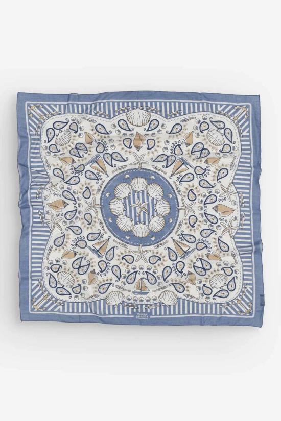  메종 르콩트 플라망 머플러/스카프 Maison Lecomte Flament Bretagne 코튼 스카프