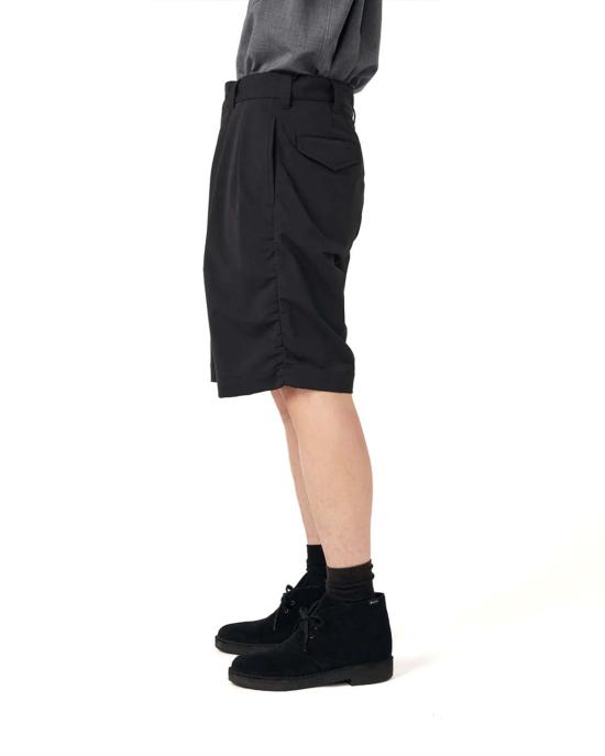  나나미카 숏팬츠 S26SD065U BLACK - NANAMICA