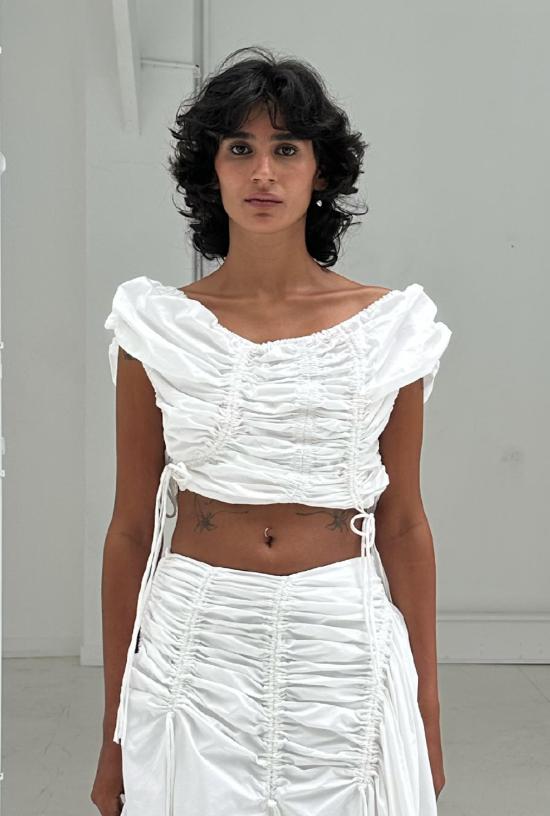  샘디 블라우스 사엠디 심미 탑 - SAEMDI