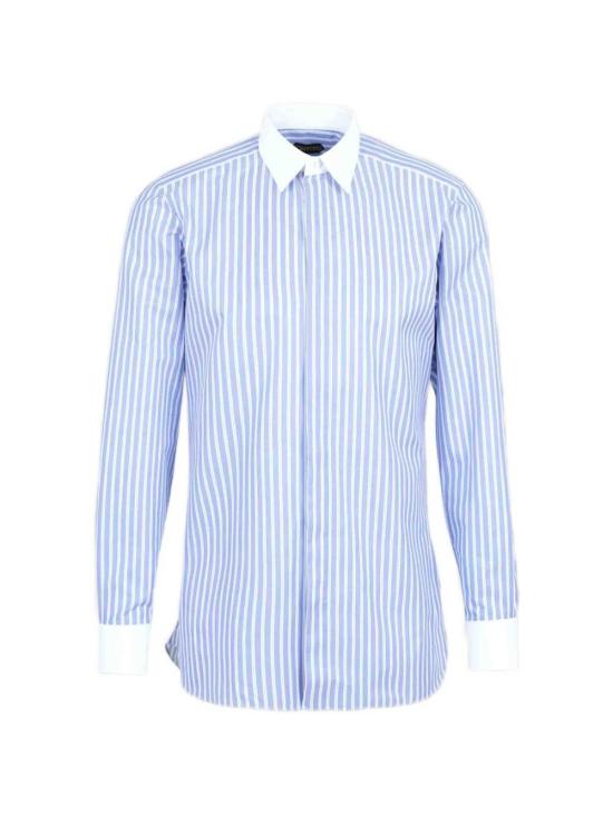 26SS 톰포드 긴팔 셔츠 HLBA02C0028 WUC Blue