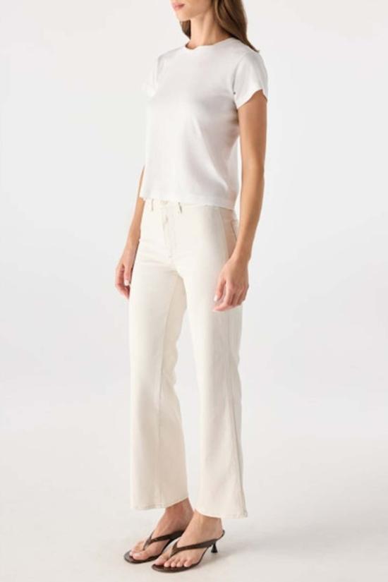  아모 데님 데님 팬츠 로비 킥 플레어 진 본 - AMO DENIM