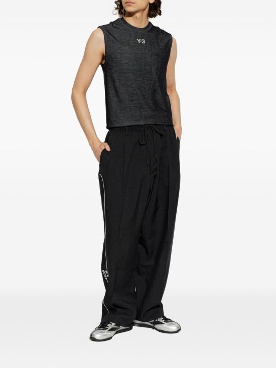 26SS 와이쓰리 스트레이트 팬츠 KR2343 Black