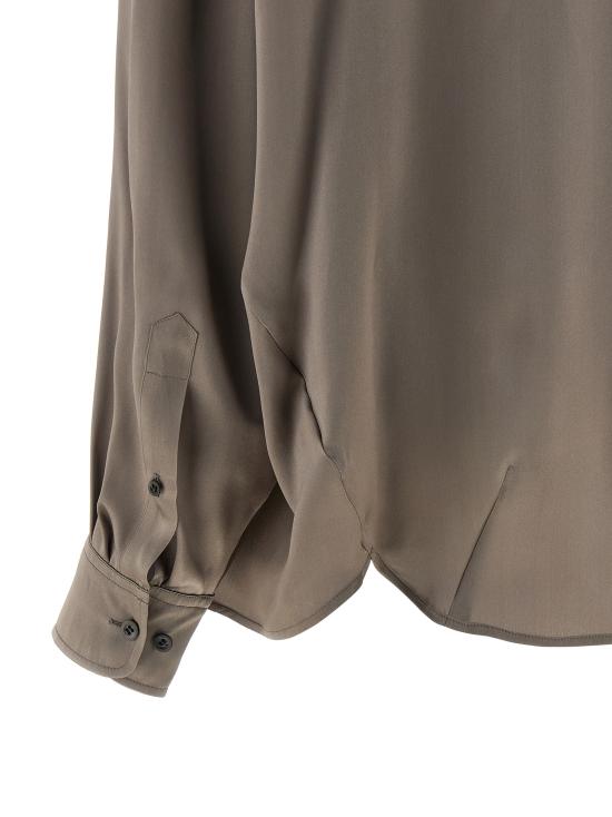 26SS 드리스 반 노튼 블라우스 2610107003024811 Gray - DRIES VAN NOTEN