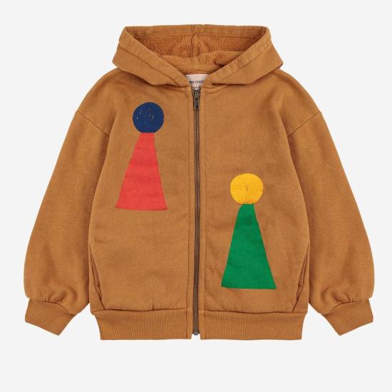  [키즈] 보보쇼즈 풀오버 키즈 보보 초시스 체스 폰 지퍼 후드티