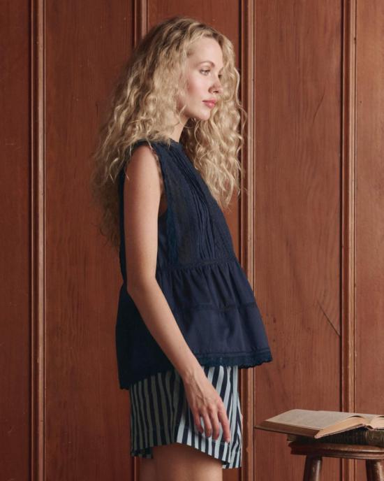  더 그레이트 바디수트 티셔츠 위대한. 소네트 탑 - THE GREAT