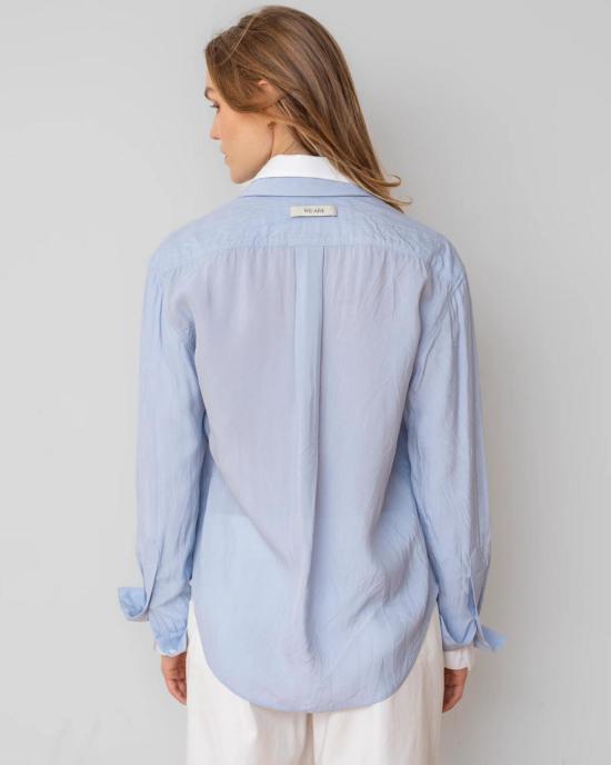  WE-AR4 셔츠 We Ar4 레이어드 셔츠 탑 - WE-AR4