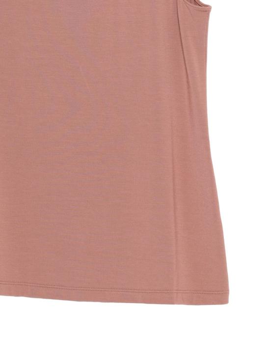 26SS 르 트리콧 페루자 민소매 티셔츠 66006 2743 Bordeaux - LE TRICOT PERUGIA