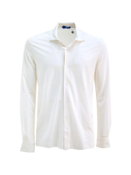 26SS 키레드 긴팔 셔츠 WCAPRILW8321001003 BIANCO White