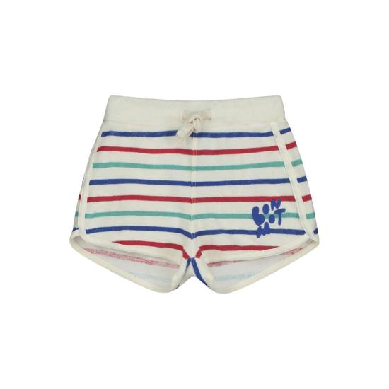  [키즈] 봉모 쇼츠/버뮤다 본모 키즈 스트라이프 반바지