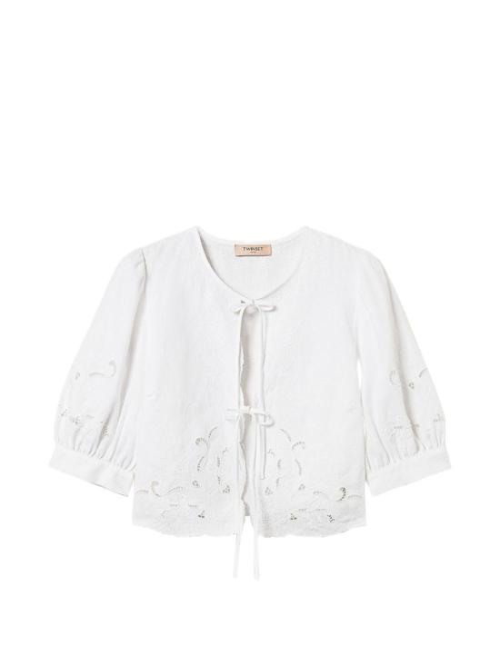 26SS 트윈셋 긴팔 티셔츠 261TT2120 00001 White