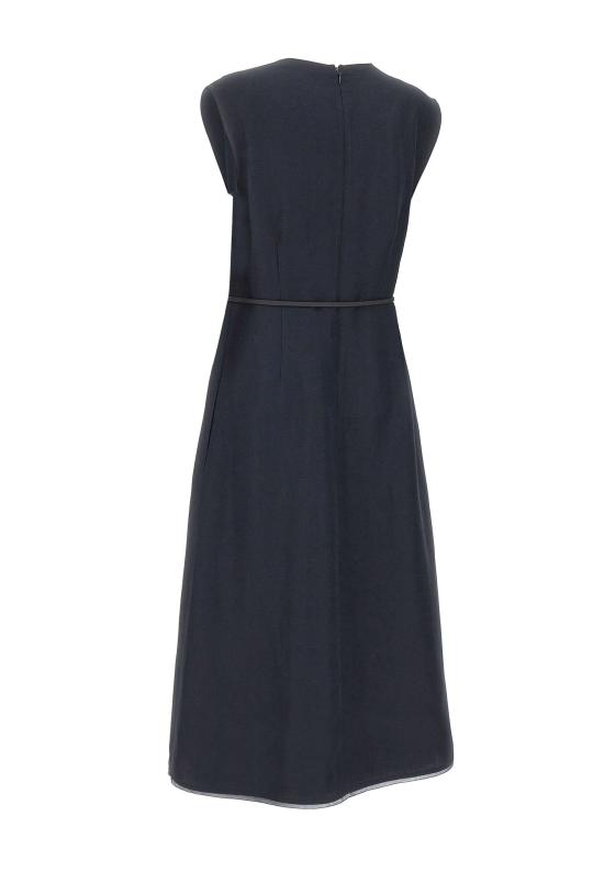 26SS 파비아나 필리피 미디 원피스 ABD276F620 M1485146 Blue - FABIANA FILIPPI