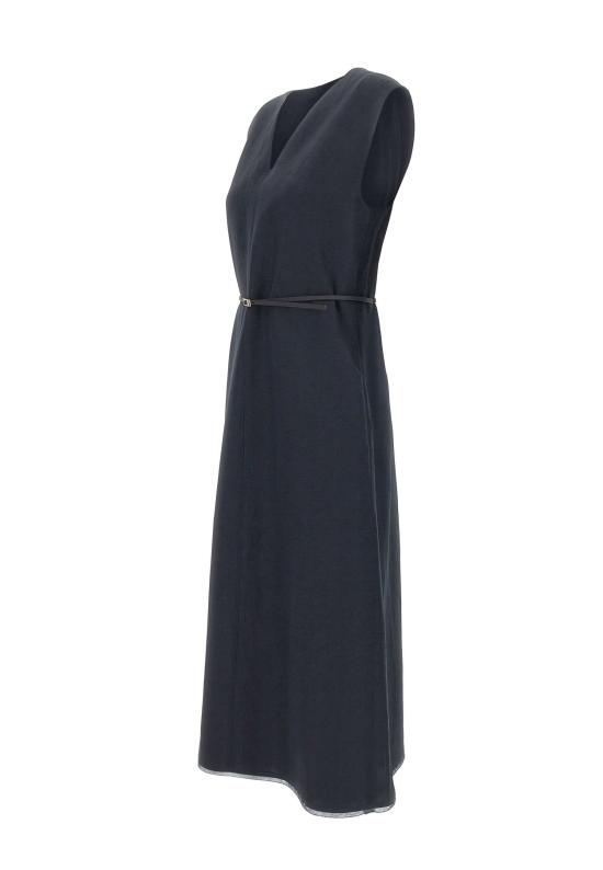 26SS 파비아나 필리피 미디 원피스 ABD276F620 M1485146 Blue - FABIANA FILIPPI