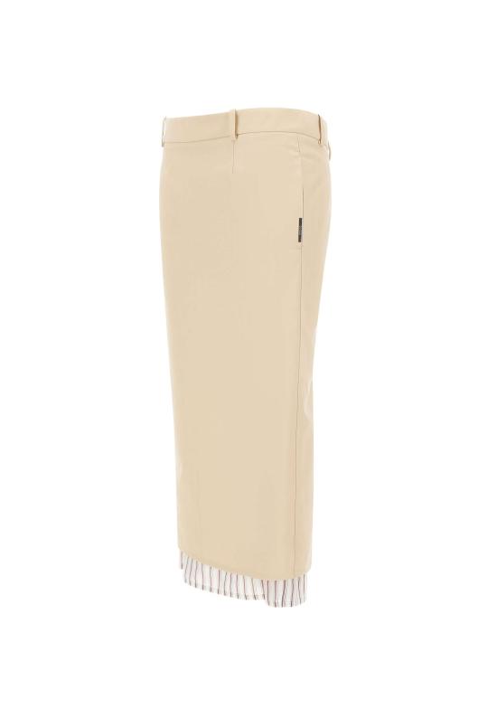 26SS 디 아티코 미디 스커트 260WCS00298 CCP111AA198 Beige - THE ATTICO