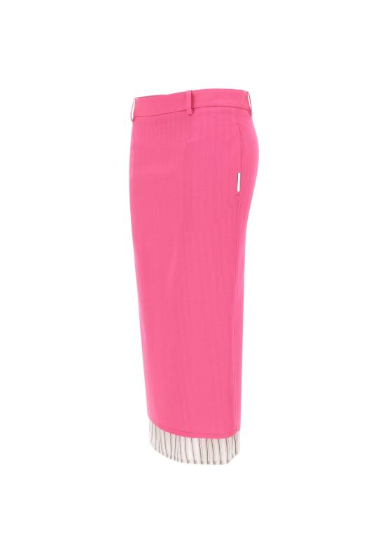 26SS 디 아티코 미디 스커트 260WCS00298 WWW068AA367 Pink - THE ATTICO