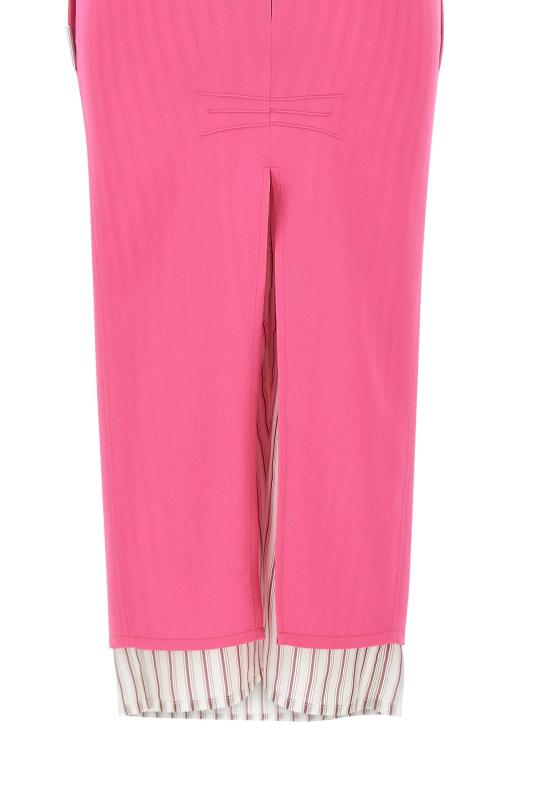 26SS 디 아티코 미디 스커트 260WCS00298 WWW068AA367 Pink - THE ATTICO