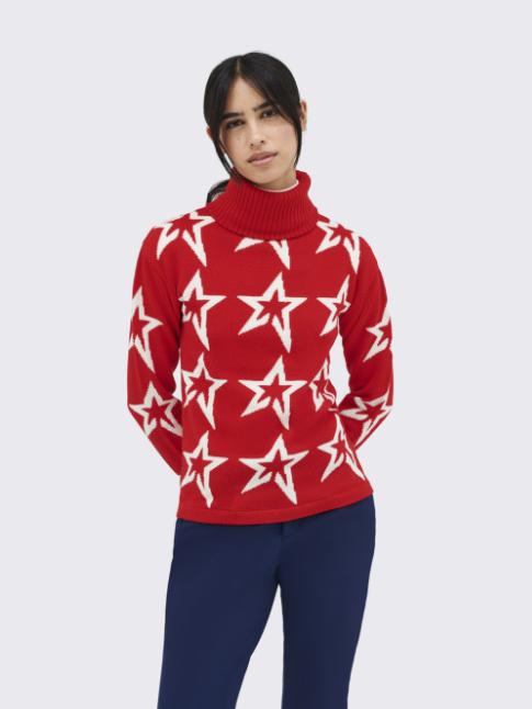  퍼펙트모멘트 터틀넥 W3000090 1702 Red snow white - PERFECT MOMENT