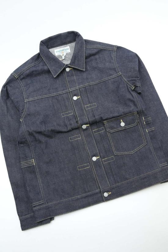  사사프라스 데님 자켓 가드너 R 재킷 - SASSAFRAS