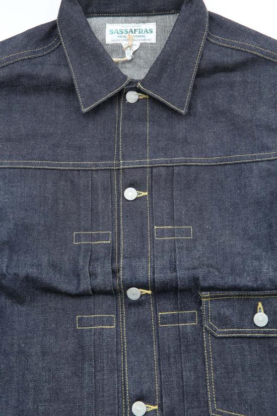  사사프라스 데님 자켓 가드너 R 재킷 - SASSAFRAS