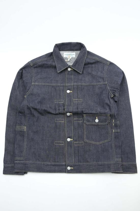  사사프라스 데님 자켓 가드너 R 재킷