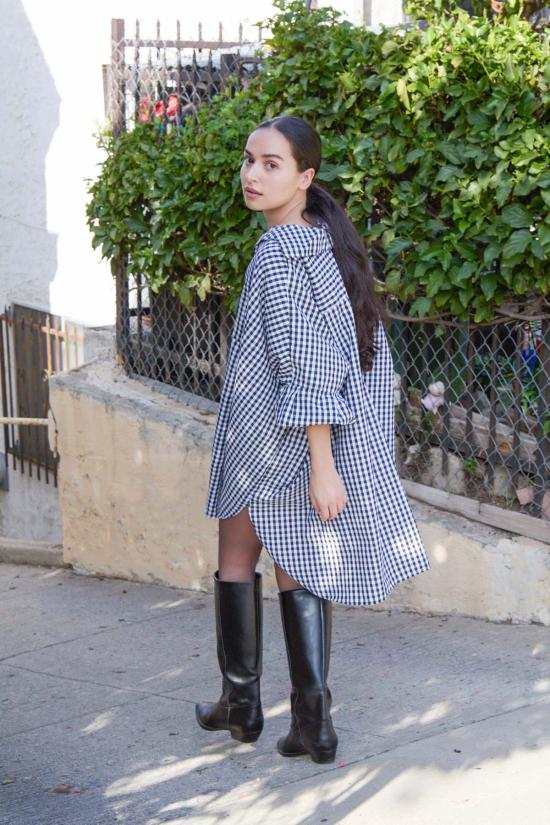  Athena Newton 블라우스 아테나 뉴턴 스모크  벌룬 소매 원 사이즈 - OTHER BRANDS