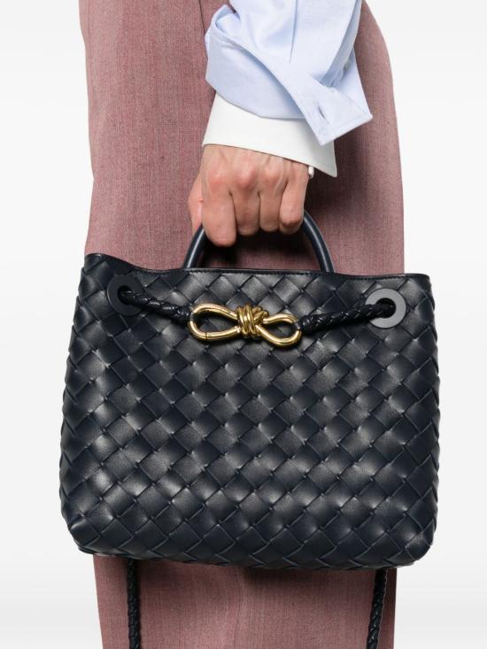 26SS 보테가베네타 안디아모 스몰 토트백 766014 VCPP14334 Midnight - BOTTEGA VENETA